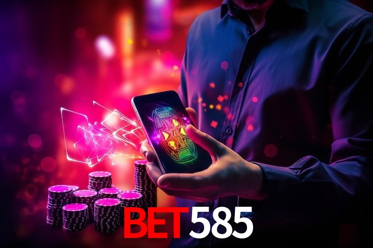 Interface do App bet585